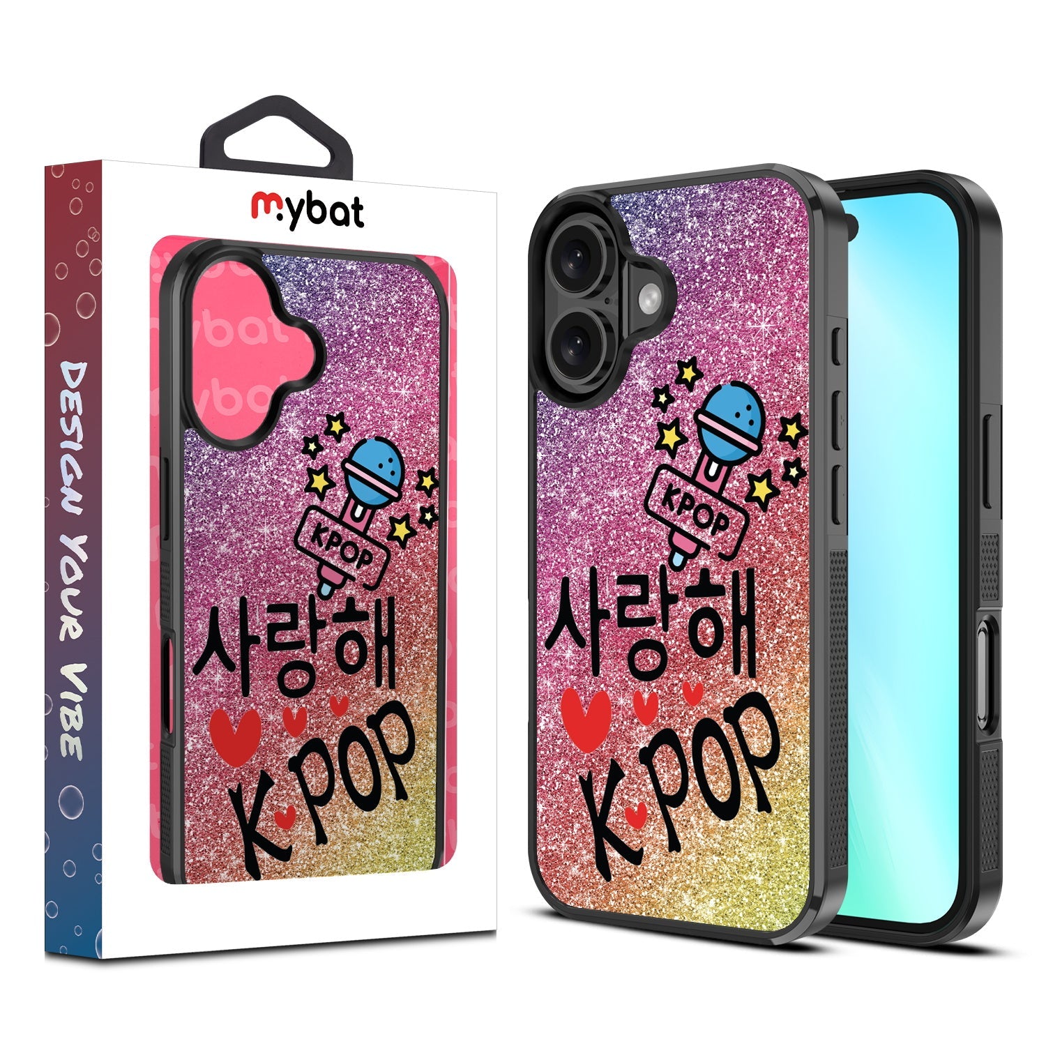 MyBat Design Lab Series Case for Apple iPhone 16 - K-Pop
