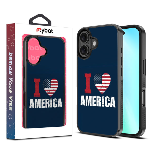 MyBat Design Lab Series Case for Apple iPhone 16 - I Love America - MIP16CSLESM358-1.jpg
