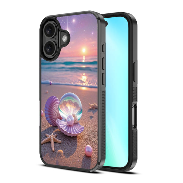 MyBat Design Lab Series Case for Apple iPhone 16 - Seashell Beach - MIP16CSLESM374-2.jpg