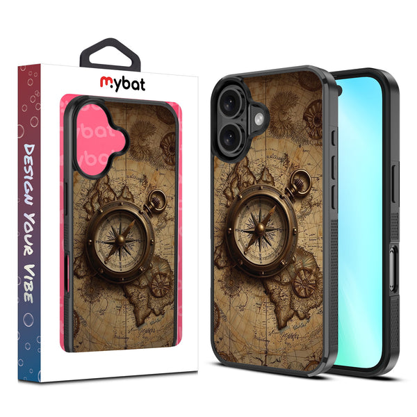 MyBat Design Lab Series Case for Apple iPhone 16 - Compass - MIP16CSLESM378-1.jpg