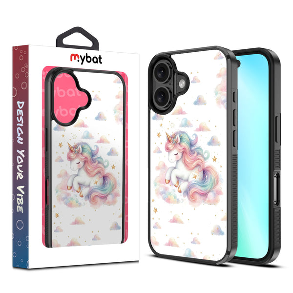 MyBat Design Lab Series Case for Apple iPhone 16 - Rainbow Unicorn - MIP16CSLESM392-1.jpg