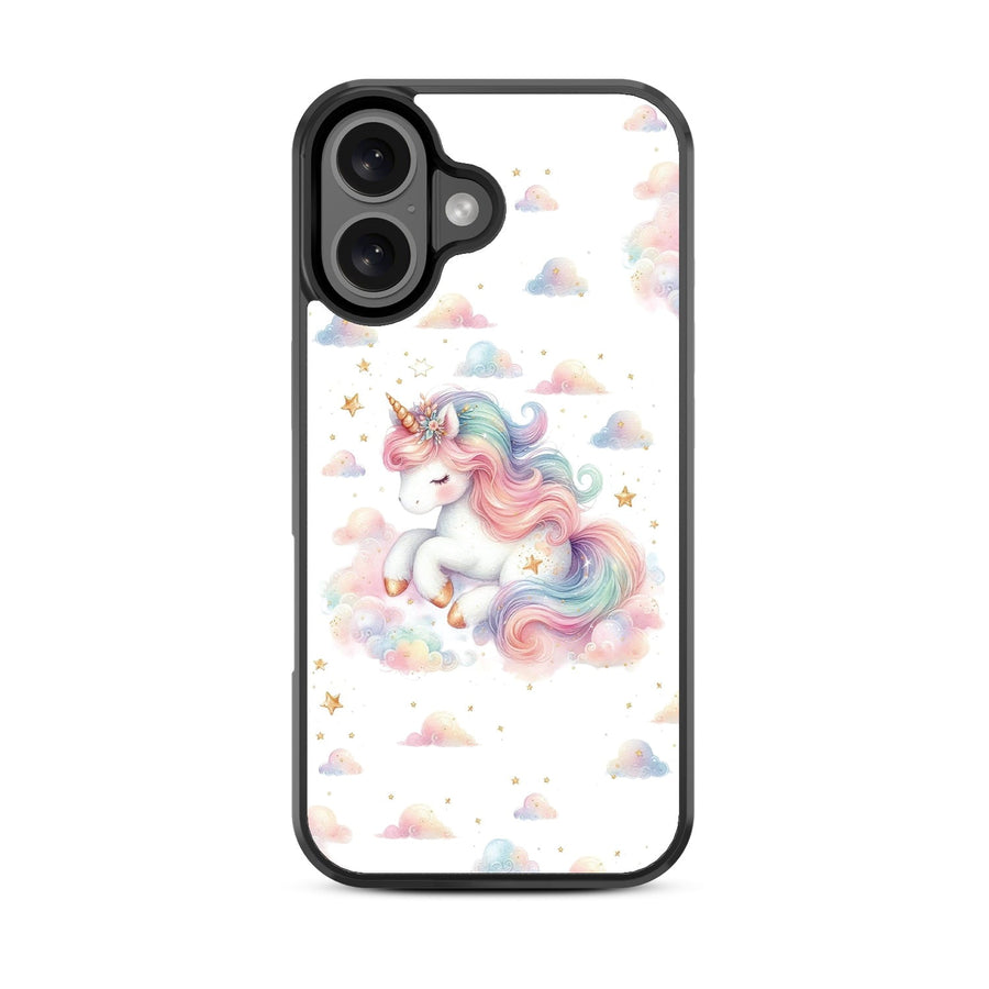 MyBat Design Lab Series Case for Apple iPhone 16 - Rainbow Unicorn