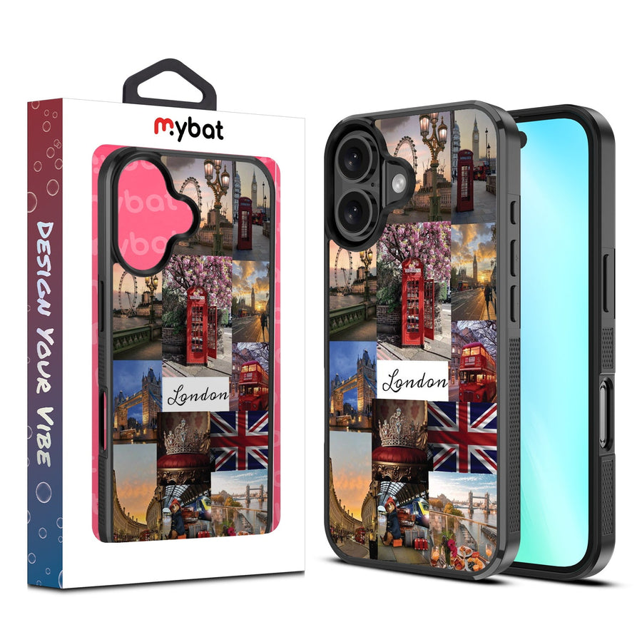 MyBat Design Lab Series Case for Apple iPhone 16 - London