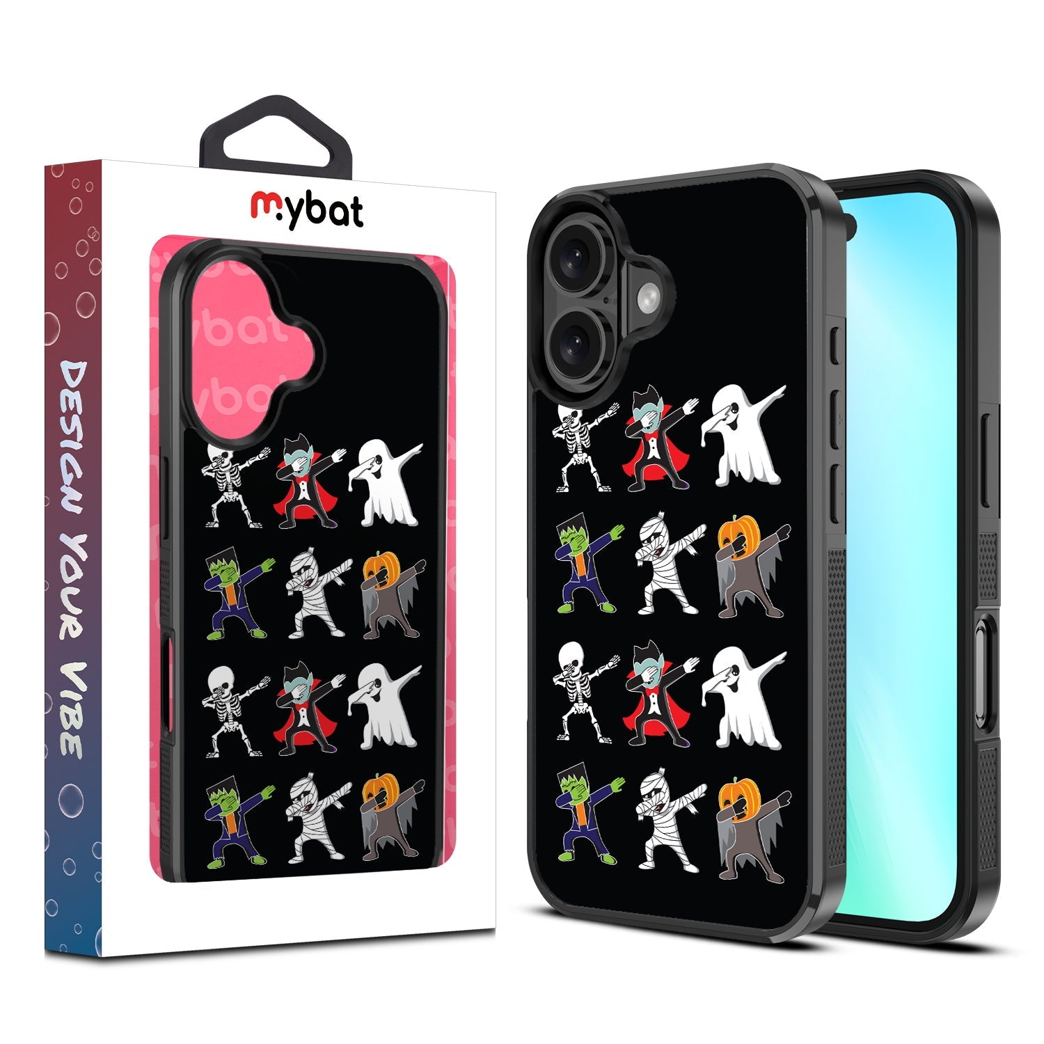 MyBat Design Lab Series Case for Apple iPhone 16 - Monster Dab