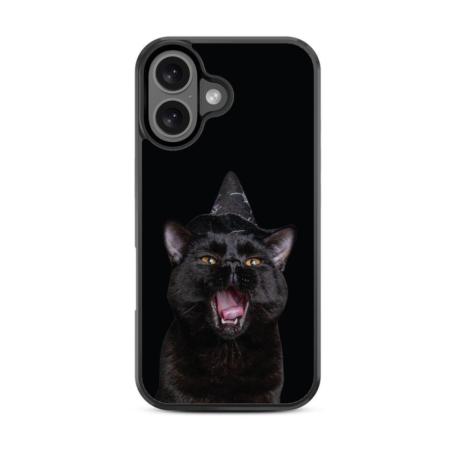 MyBat Design Lab Series Case for Apple iPhone 16 - Witch’s Cat