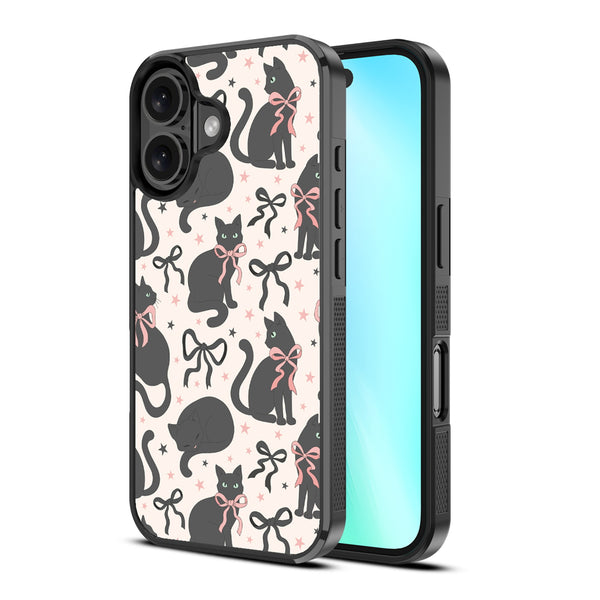 MyBat Design Lab Series Case for Apple iPhone 16 - Coquette Cat - MIP16CSLESM410-2.jpg