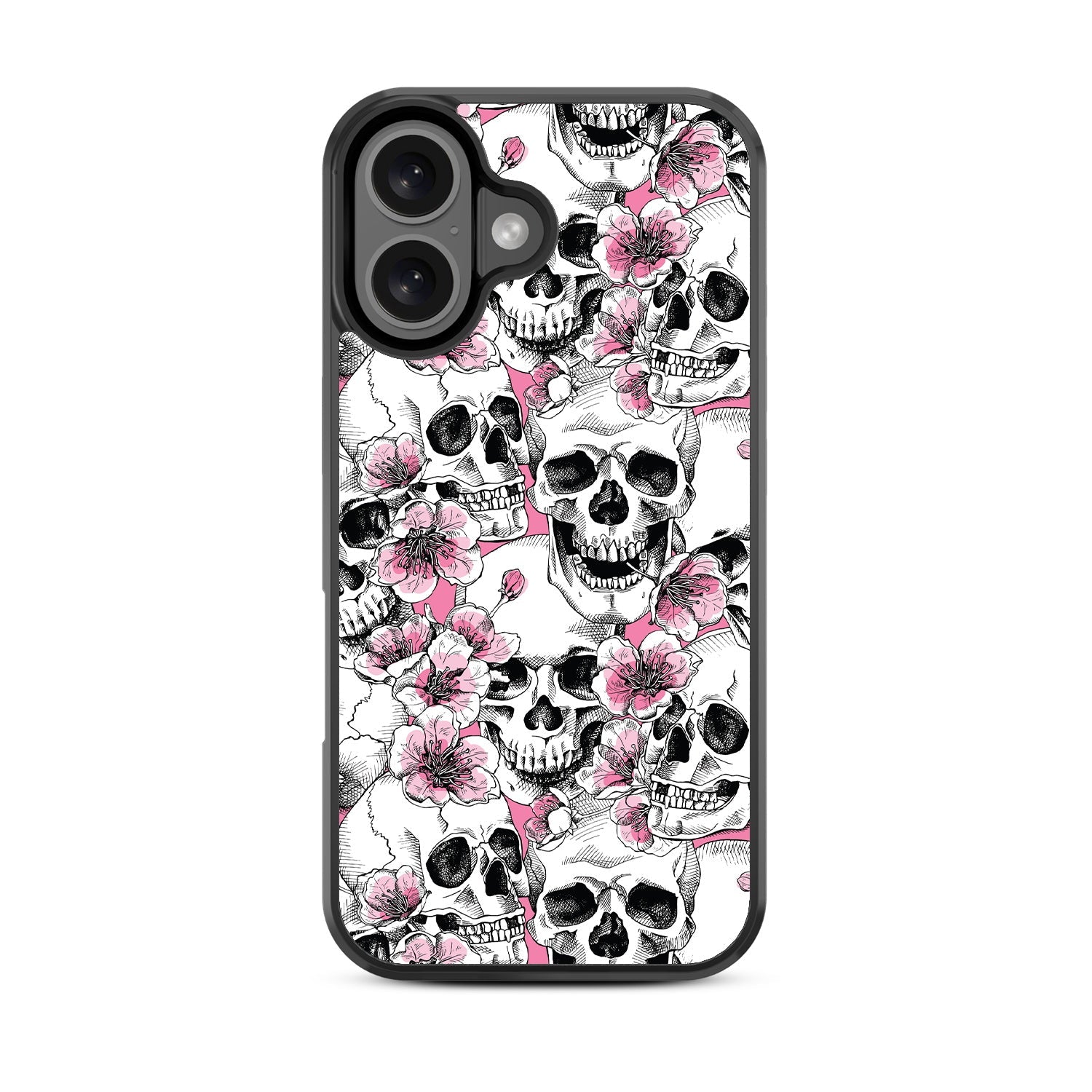 MyBat Design Lab Series Case for Apple iPhone 16 - Death Blooms