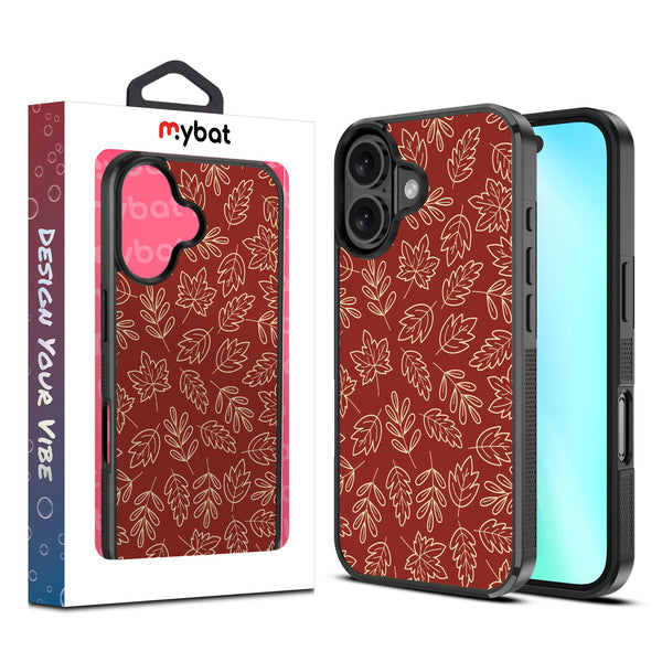 MyBat Design Lab Series Case for Apple iPhone 16 - Leaf Lines - MIP16CSLESM429-1.jpg