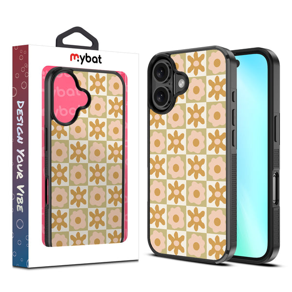 MyBat Design Lab Series Case for Apple iPhone 16 - Flower Grid - MIP16CSLESM441-1.jpg