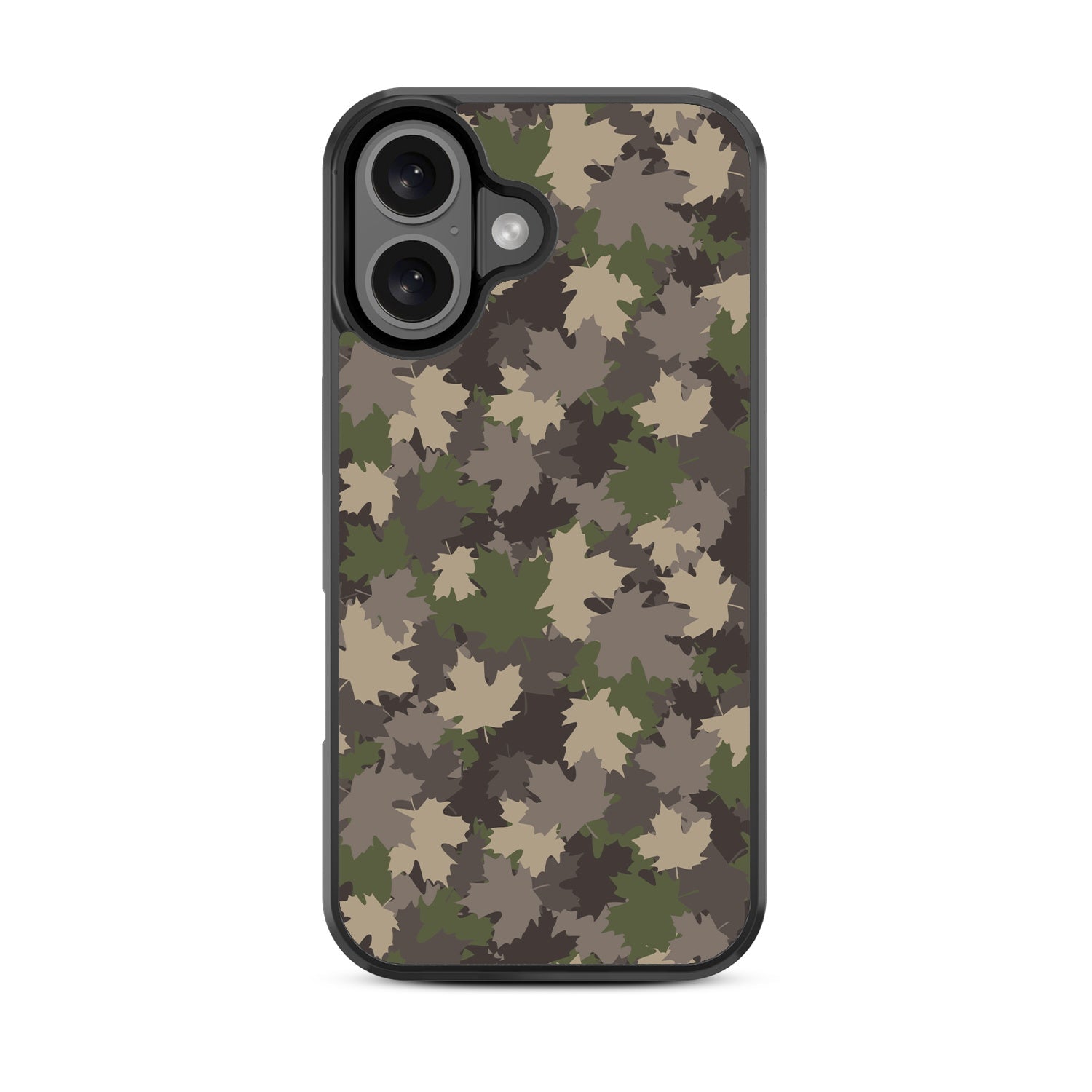 MyBat Design Lab Series Case for Apple iPhone 16 - Leaf Camo