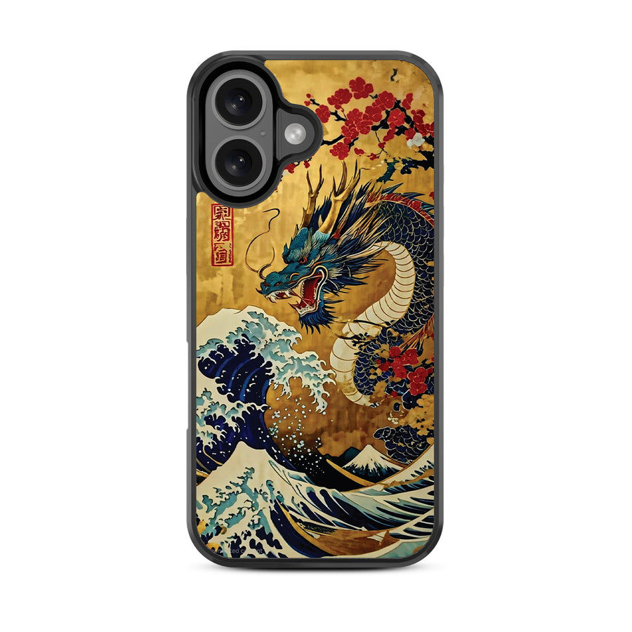 MyBat Design Lab Series Case for Apple iPhone 16 - Rising Dragon - MIP16CSLESM455-3.jpg