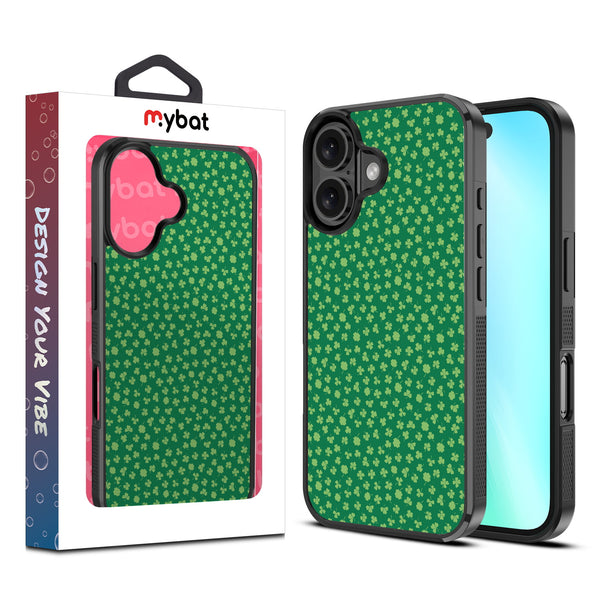 MyBat Design Lab Series Case for Apple iPhone 16 - Lucky Clover - MIP16CSLESM466-1.jpg