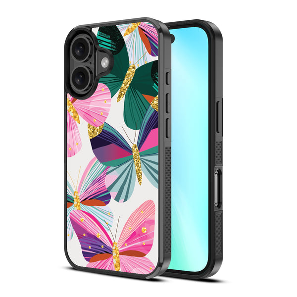 MyBat Design Lab Series Case for Apple iPhone 16 - Bright Flutter - MIP16CSLESM489-2.jpg