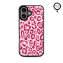 MyBat Design Lab Series MagSafe Case for Apple iPhone 16 - Pink Leopard Print