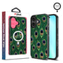 MyBat Design Lab Series MagSafe Case for Apple iPhone 16 - Peacock Feathers