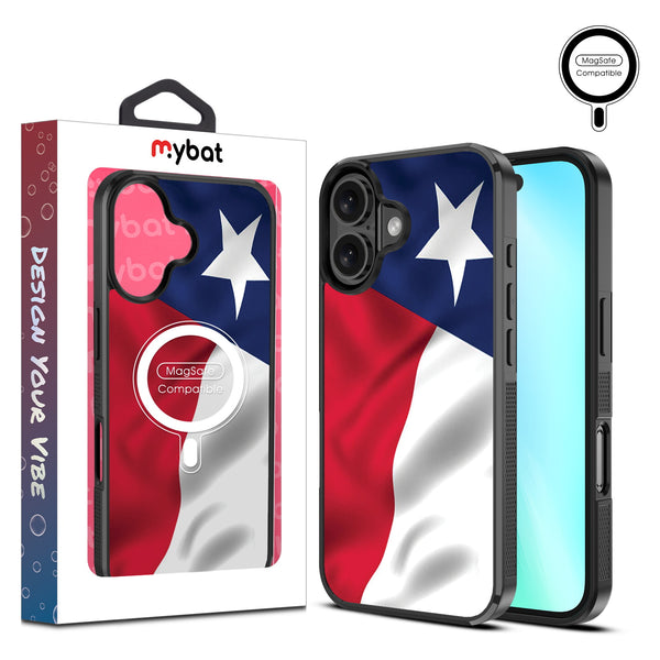MyBat Design Lab Series MagSafe Case for Apple iPhone 16 - Texas State Flag - MIP16CSLESMSM026-1.jpg