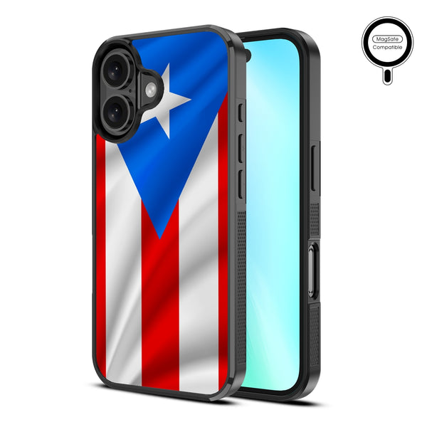 MyBat Design Lab Series MagSafe Case for Apple iPhone 16 - Puerto Rican Flag - MIP16CSLESMSM029-2.jpg