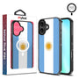 MyBat Design Lab Series MagSafe Case for Apple iPhone 16 - Argentinian Flag