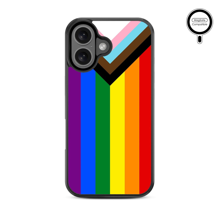 MyBat Design Lab Series MagSafe Case for Apple iPhone 16 - LGBTQ+ Flag