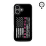 MyBat Design Lab Series MagSafe Case for Apple iPhone 16 - Pink Ribbon