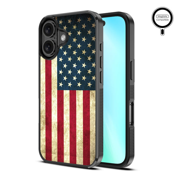 MyBat Design Lab Series MagSafe Case for Apple iPhone 16 - American Flag - MIP16CSLESMSM043-2.jpg