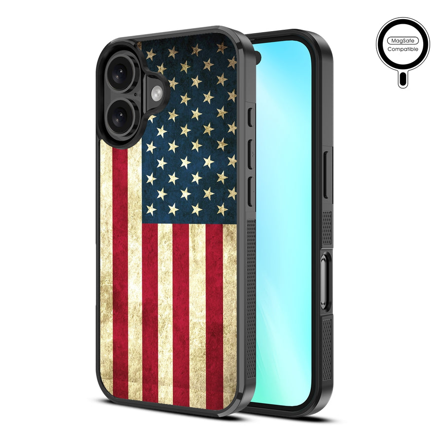 MyBat Design Lab Series MagSafe Case for Apple iPhone 16 - American Flag - MIP16CSLESMSM043-2.jpg