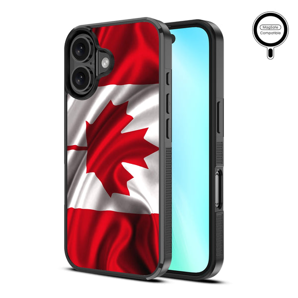 MyBat Design Lab Series MagSafe Case for Apple iPhone 16 - Canadian Flag - MIP16CSLESMSM044-2.jpg