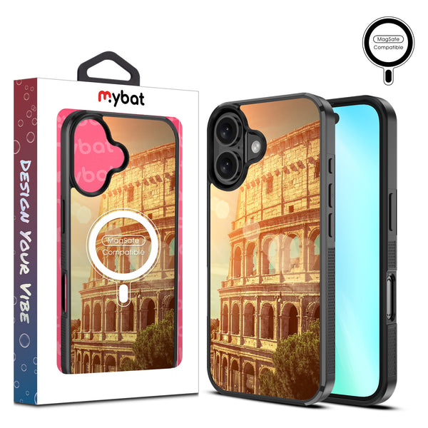 MyBat Design Lab Series MagSafe Case for Apple iPhone 16 - Roman Colosseum - MIP16CSLESMSM049-1.jpg