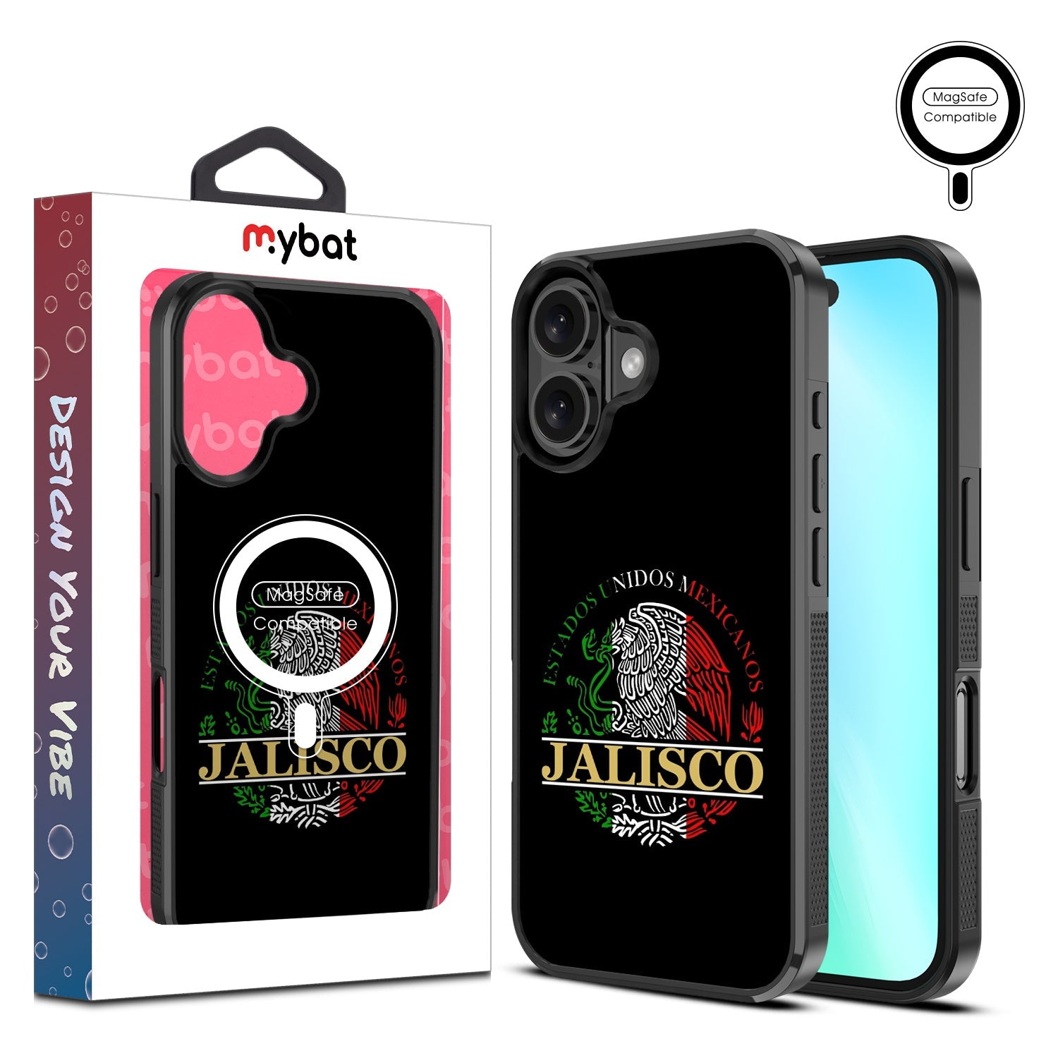 MyBat Design Lab Series MagSafe Case for Apple iPhone 16 - Estados Unidos Mexicanos