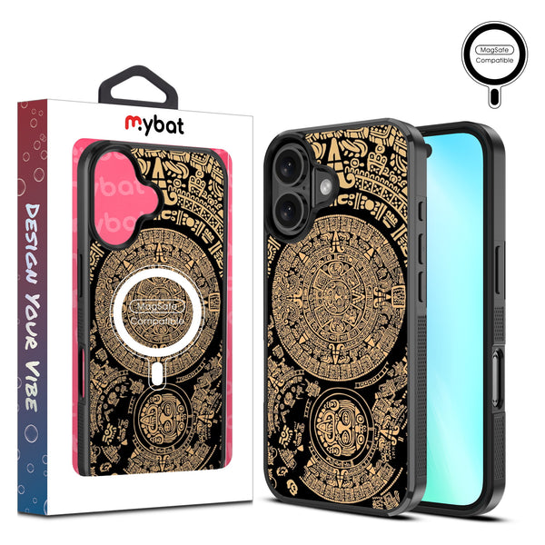 MyBat Design Lab Series MagSafe Case for Apple iPhone 16 - Mayan Calendar - MIP16CSLESMSM052-1.jpg