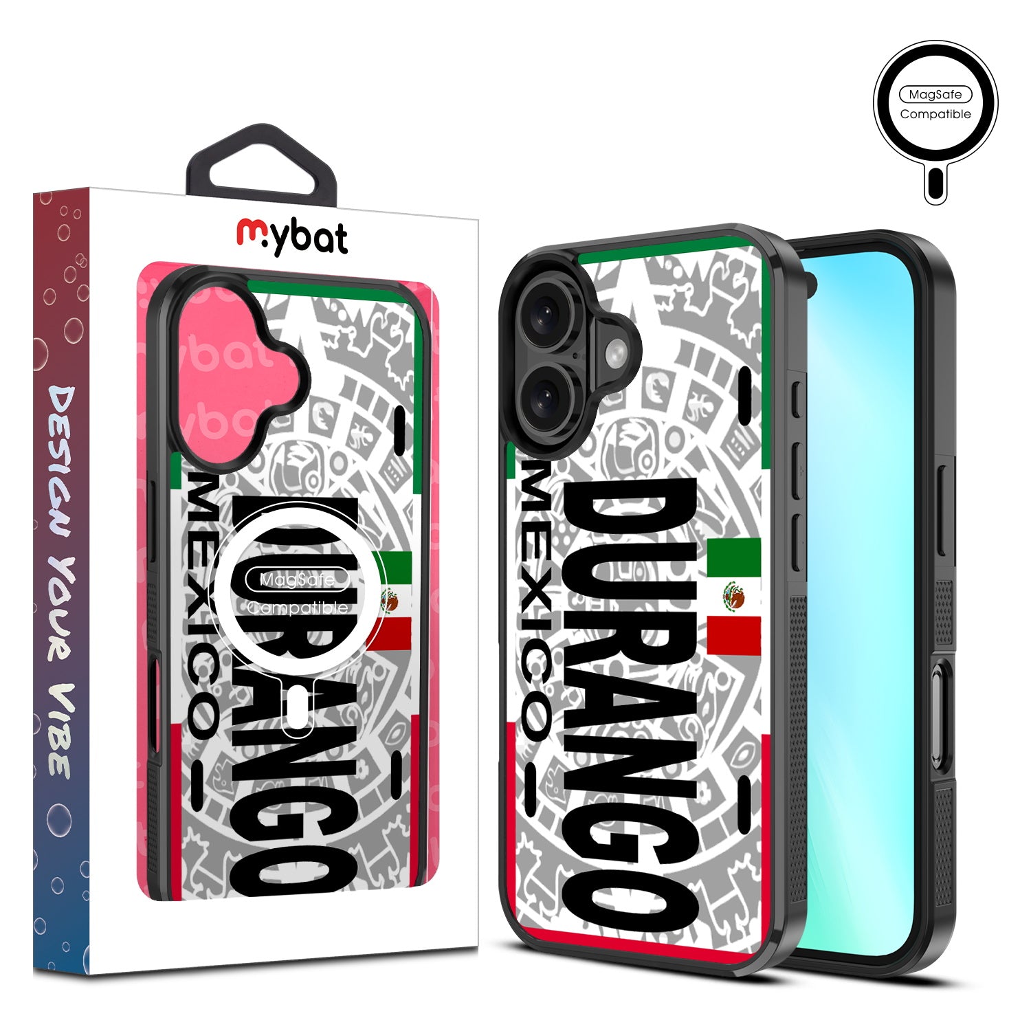 MyBat Design Lab Series MagSafe Case for Apple iPhone 16 - Durango Azteca