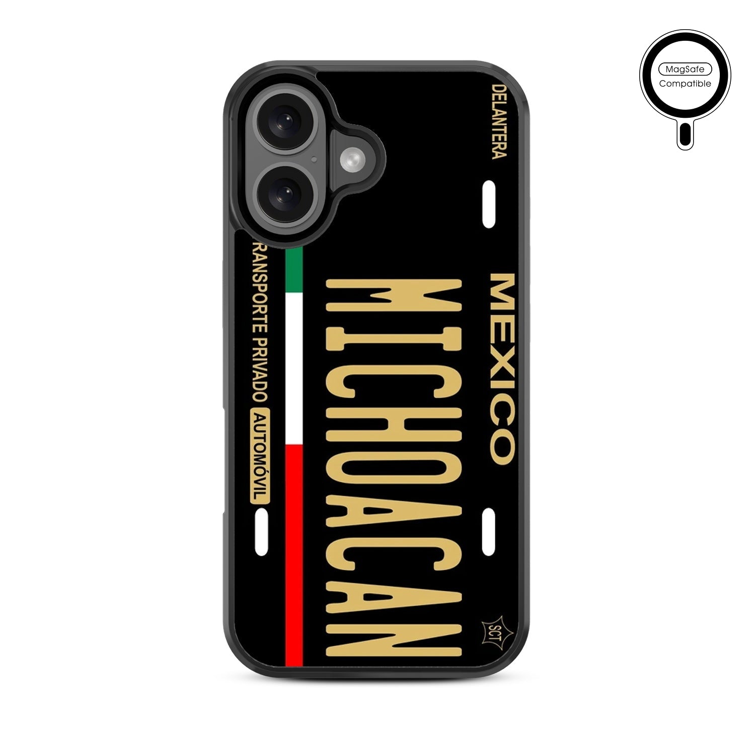 MyBat Design Lab Series MagSafe Case for Apple iPhone 16 - Michoacan Black