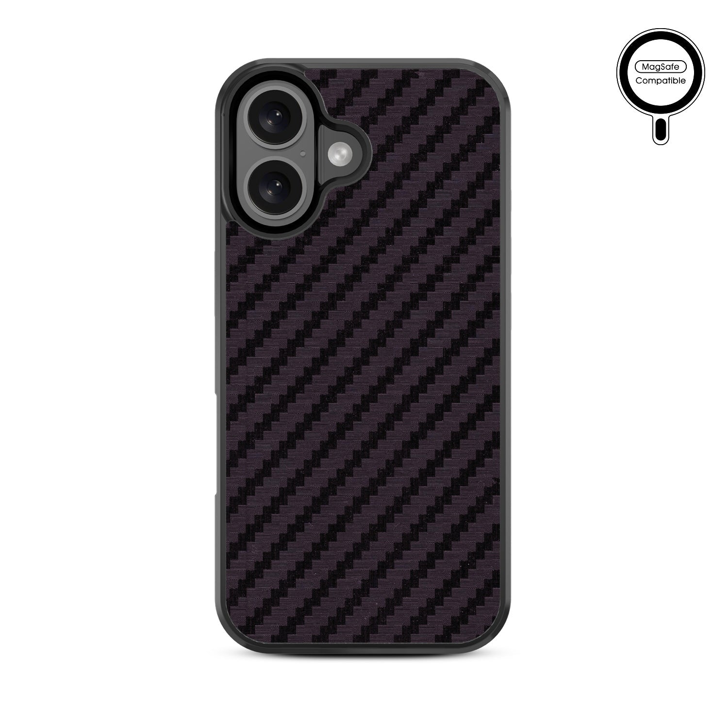 MyBat Design Lab Series MagSafe Case for Apple iPhone 16 - Carbon Fiber