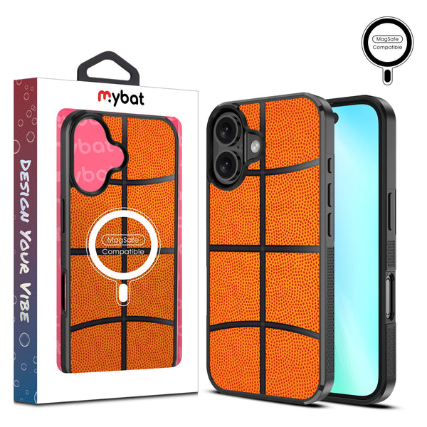 MyBat Design Lab Series MagSafe Case for Apple iPhone 16 - Basketball - MIP16CSLESMSM087-1.jpg