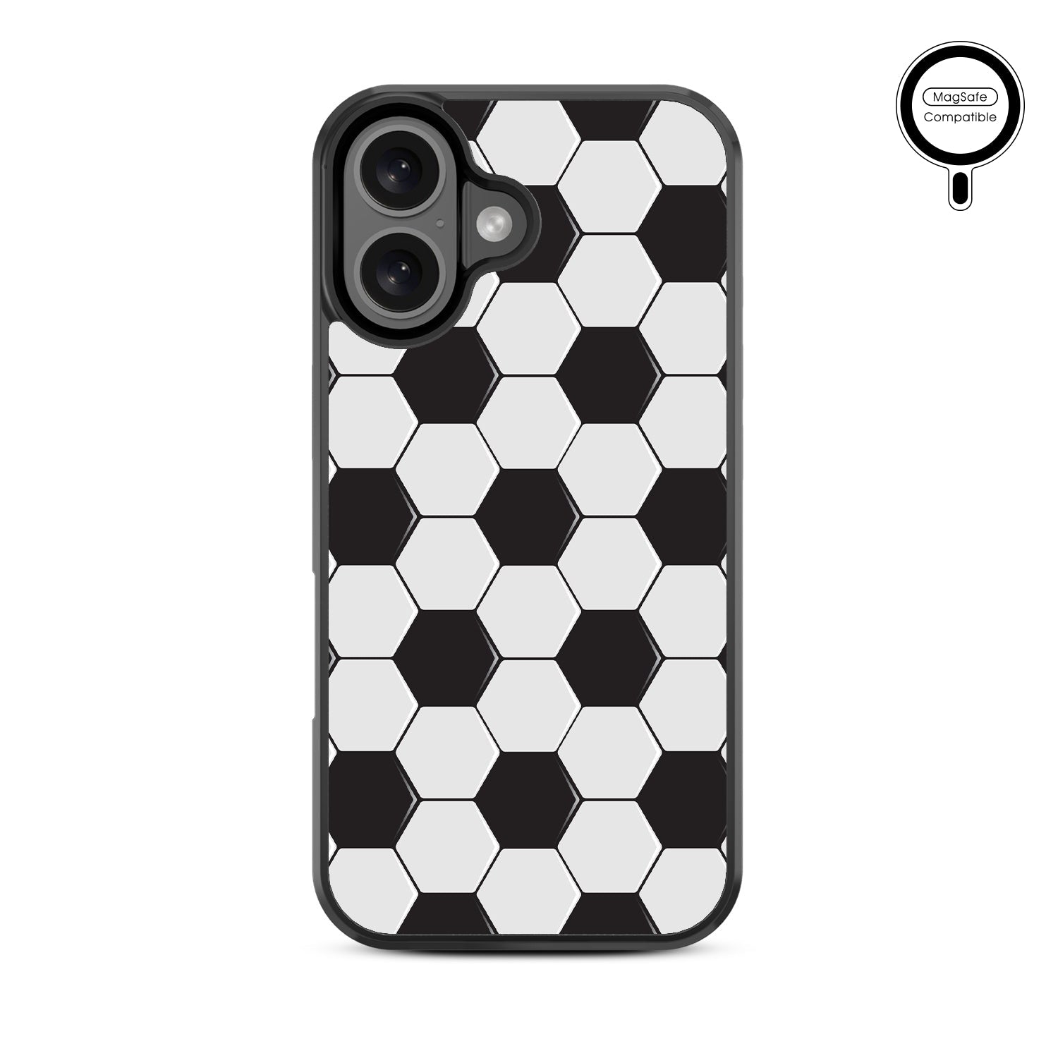 MyBat Design Lab Series MagSafe Case for Apple iPhone 16 - Soccer
