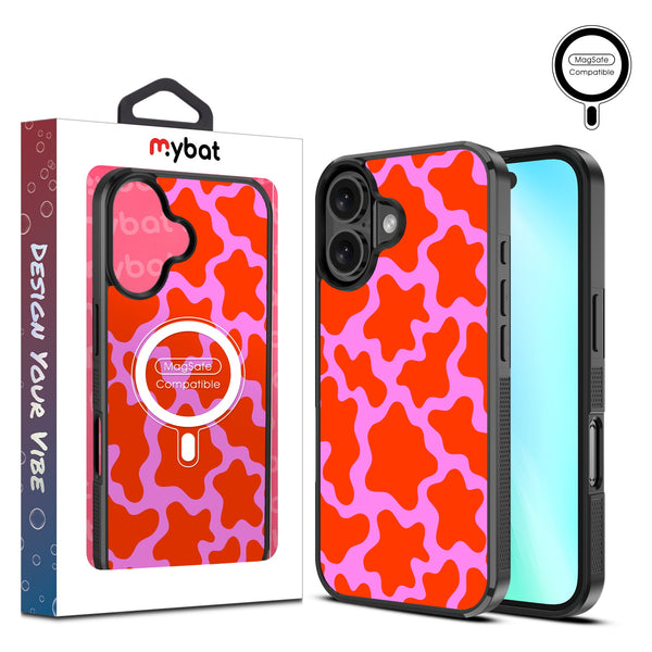 MyBat Design Lab Series MagSafe Case for Apple iPhone 16 - Pink Retro Splashes - MIP16CSLESMSM094-1.jpg