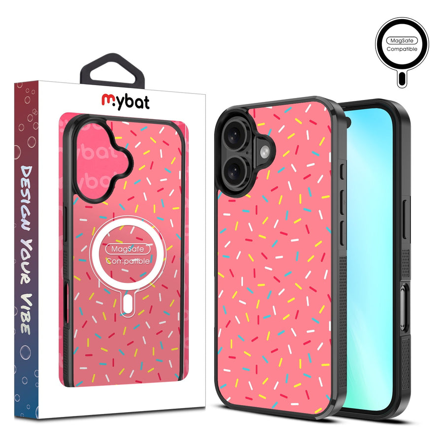 MyBat Design Lab Series MagSafe Case for Apple iPhone 16 - Sprinkles