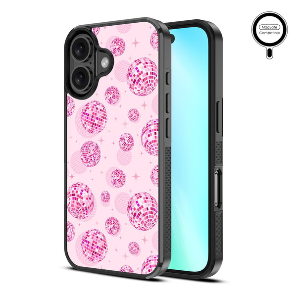 MyBat Design Lab Series MagSafe Case for Apple iPhone 16 - Disco Balls - MIP16CSLESMSM109-2.jpg