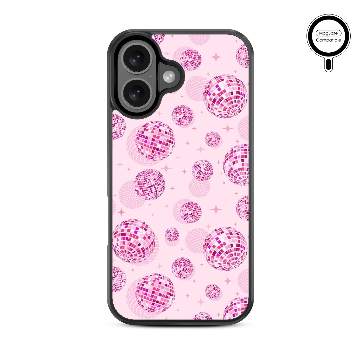 MyBat Design Lab Series MagSafe Case for Apple iPhone 16 - Disco Balls