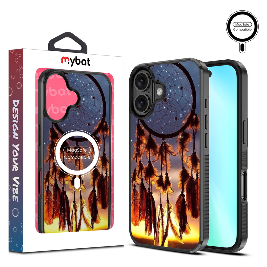 MyBat Design Lab Series MagSafe Case for Apple iPhone 16 - Dreamcatcher - MIP16CSLESMSM111-1.jpg