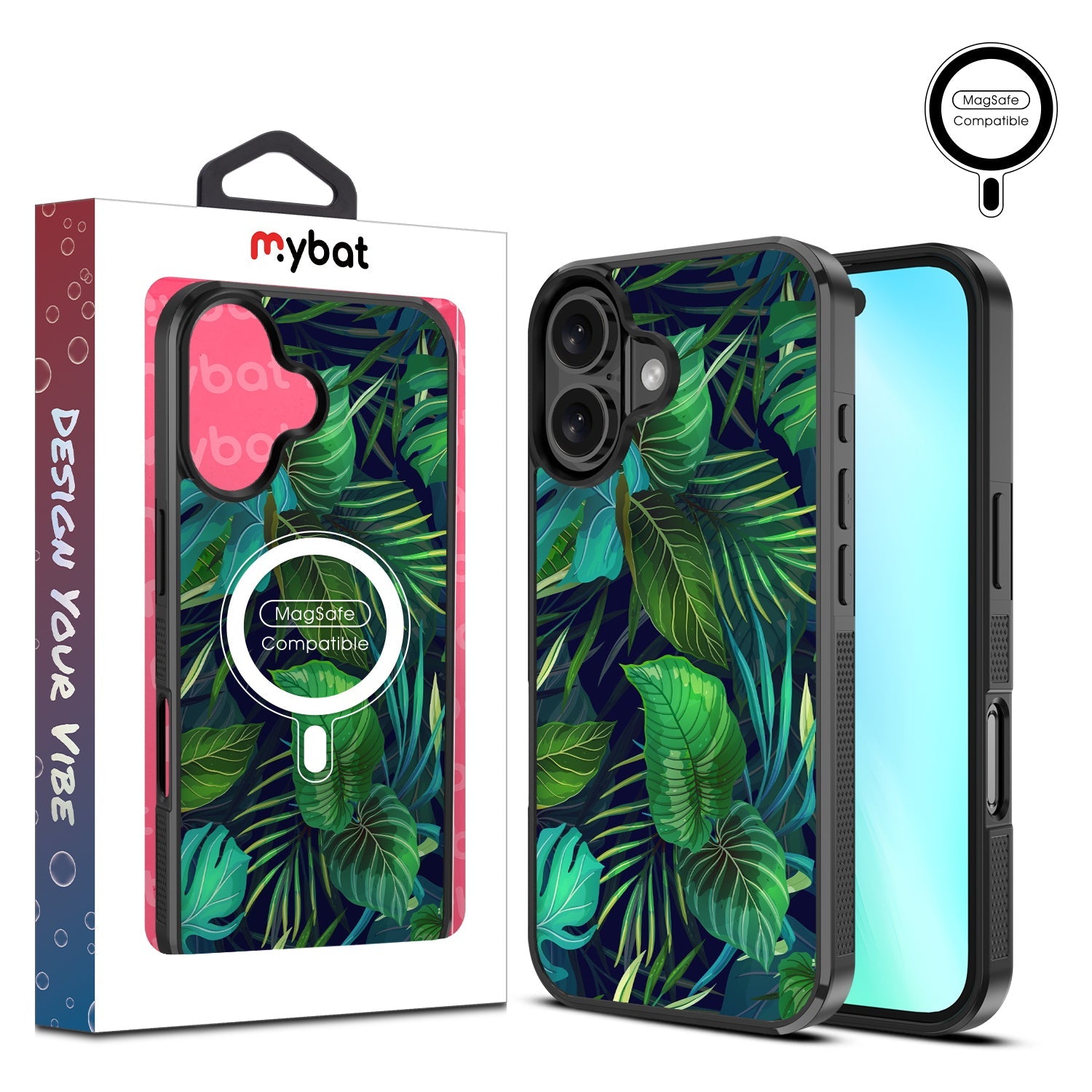 MyBat Design Lab Series MagSafe Case for Apple iPhone 16 - Tropicana