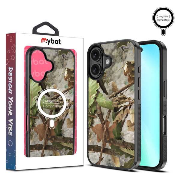 MyBat Design Lab Series MagSafe Case for Apple iPhone 16 - Forest Camouflage - MIP16CSLESMSM117-1.jpg
