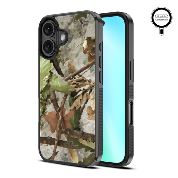 MyBat Design Lab Series MagSafe Case for Apple iPhone 16 - Forest Camouflage - MIP16CSLESMSM117-2.jpg