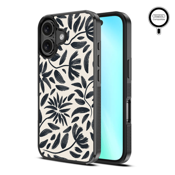 MyBat Design Lab Series MagSafe Case for Apple iPhone 16 - Vintage Floral - MIP16CSLESMSM124-2.jpg