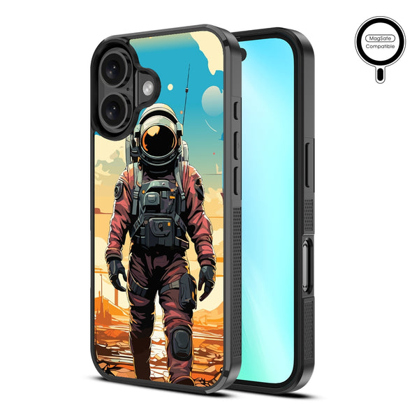 MyBat Design Lab Series MagSafe Case for Apple iPhone 16 - Cosmonaut - MIP16CSLESMSM129-2.jpg