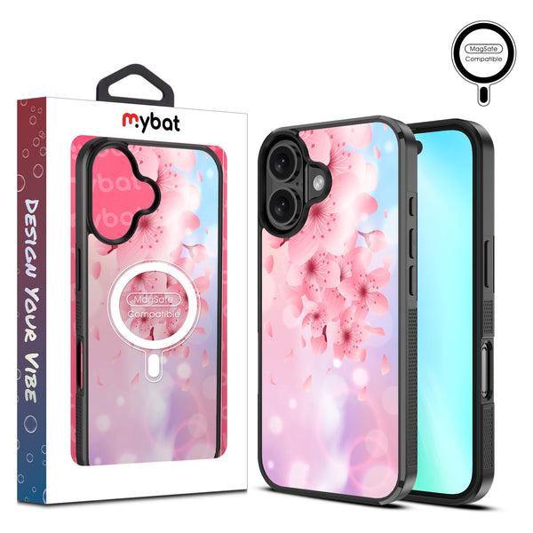 MyBat Design Lab Series MagSafe Case for Apple iPhone 16 - Cherry Blossoms - MIP16CSLESMSM131-1.jpg