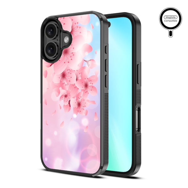 MyBat Design Lab Series MagSafe Case for Apple iPhone 16 - Cherry Blossoms - MIP16CSLESMSM131-2.jpg