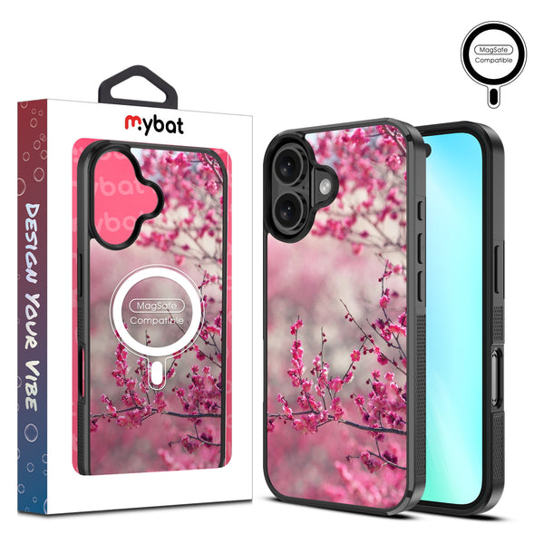 MyBat Design Lab Series MagSafe Case for Apple iPhone 16 - Sakura Blooms - MIP16CSLESMSM132-1.jpg