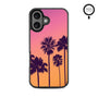 MyBat Design Lab Series MagSafe Case for Apple iPhone 16 - Palm Tree Sunset