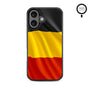 MyBat Design Lab Series MagSafe Case for Apple iPhone 16 - Belgium Flag